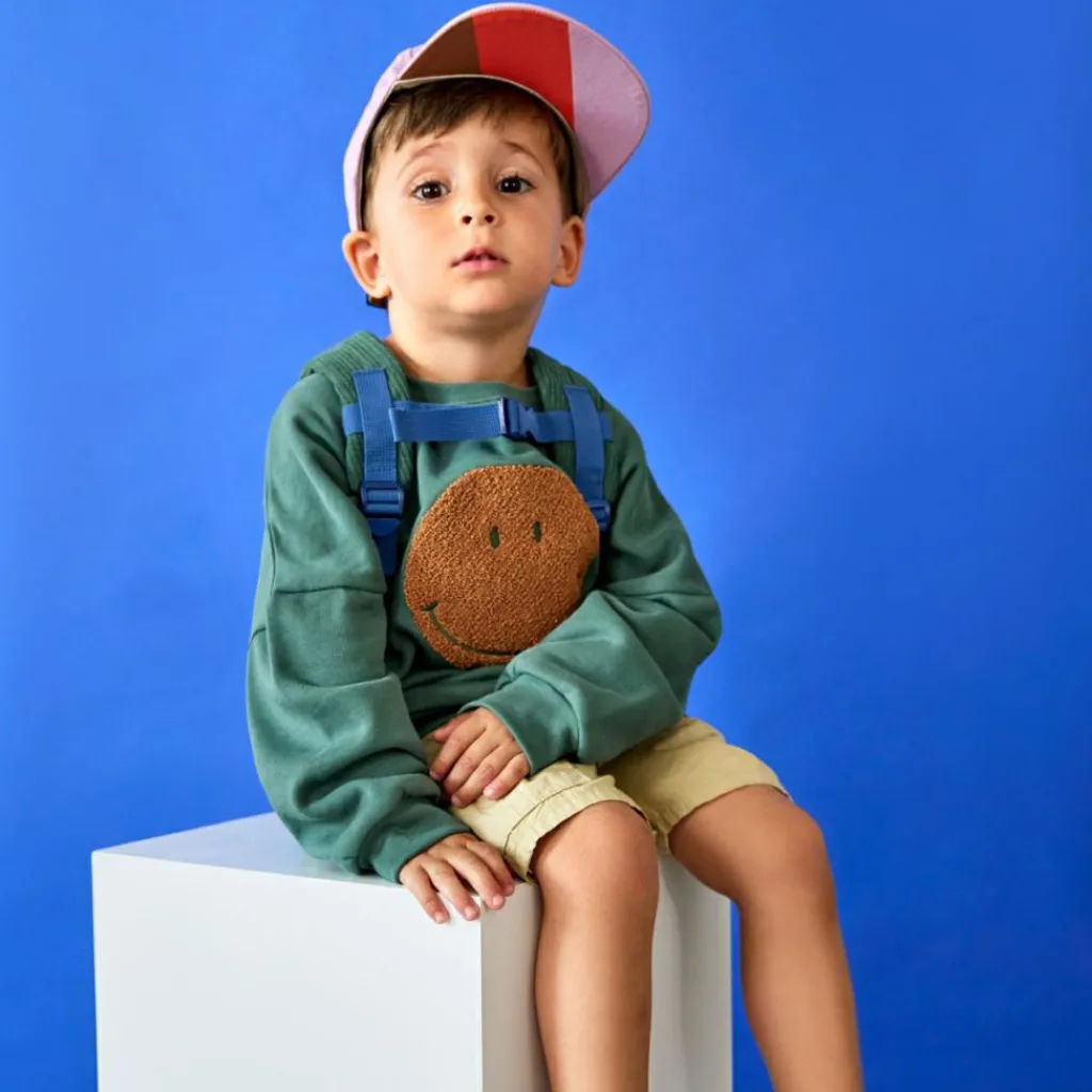 Discount Casquette visière plate Little Gang Coeur Chapeau / Casquette