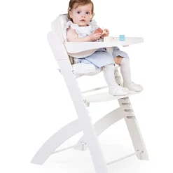 Outlet Chaise haute bébé évolutive Evosit blanche Chaise Haute