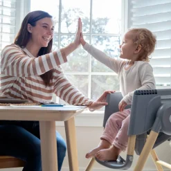 Ingenuity Chaise haute deluxe 7 en 1 Chambray