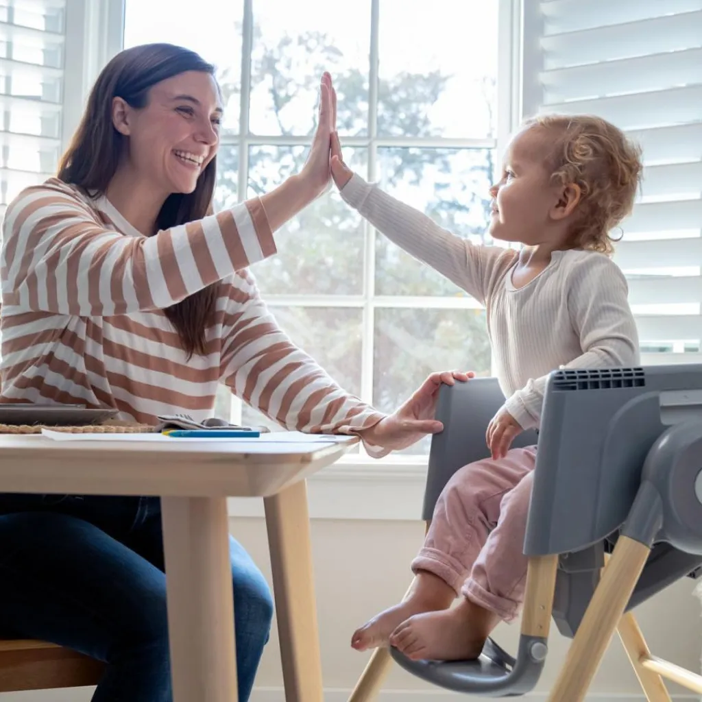 Ingenuity Chaise haute deluxe 7 en 1 Chambray