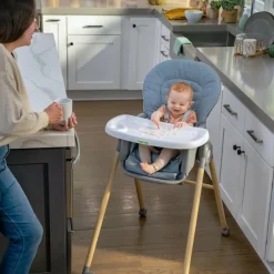 Ingenuity Chaise haute deluxe 7 en 1 Chambray