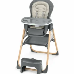 Best Chaise haute deluxe évolutive Wesley 7 en 1 Chaise Haute