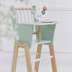Janod Chaise haute en bois Zen pour poupée