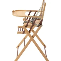 Combelle Chaise haute extra pliante Sarah hybride vieux rose