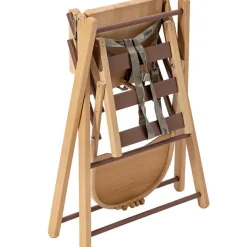 Combelle Chaise haute extra pliante Sarah hybride vieux rose