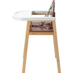 Outlet Chaise haute fixe Lili hybride vieux rose Chaise Haute