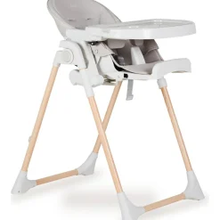 Quax Chaise haute Papum Blanc-Naturel