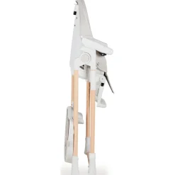 Quax Chaise haute Papum Blanc-Naturel