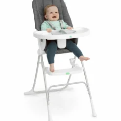 Discount Chaise haute pliante Sun Valley Ardoise Chaise Haute