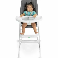 Discount Chaise haute pliante Sun Valley Ardoise Chaise Haute