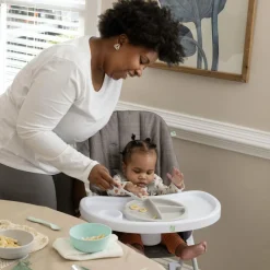 Discount Chaise haute pliante Sun Valley Ardoise Chaise Haute