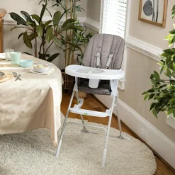 Discount Chaise haute pliante Sun Valley Ardoise Chaise Haute