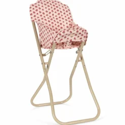 Konges Slojd Chaise haute pour poupée Rosie Rose