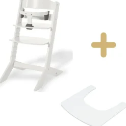 Discount Chaise haute Syt évolutive avec tablette blanche Chaise Haute