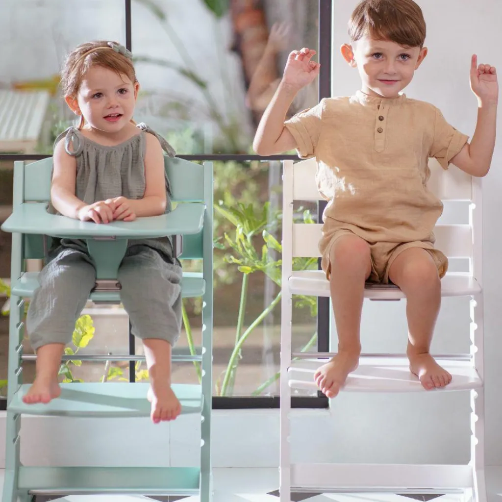 Geuther Chaise haute Syt évolutive blanche