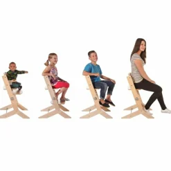 Best Chaise haute Syt évolutive avec tablette naturelle Chaise Haute