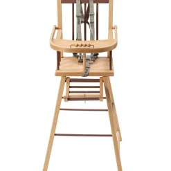 Combelle Chaise haute traditionnelle André hybride vieux rose