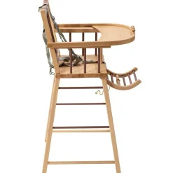 Combelle Chaise haute traditionnelle André hybride vieux rose