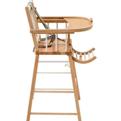 Combelle Chaise haute traditionnelle André hybride blanc