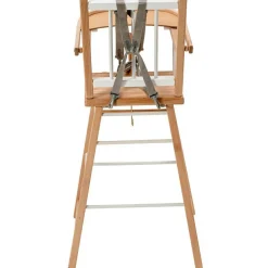 Combelle Chaise haute traditionnelle André hybride blanc