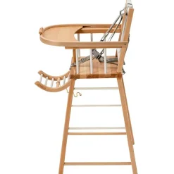 Combelle Chaise haute traditionnelle André hybride blanc