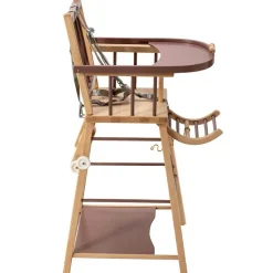 Combelle Chaise haute transformable Marcel hybride vieux rose