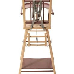 Combelle Chaise haute transformable Marcel hybride vieux rose