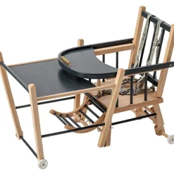 Best Chaise haute transformable Marcel hybride anthracite Chaise Haute