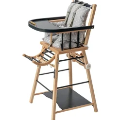 Best Chaise haute transformable Marcel hybride anthracite Chaise Haute