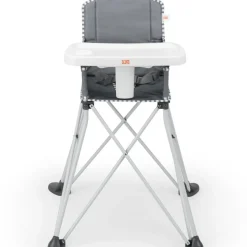 Best Chaise haute ultra compacte Pop'N Dine Gris - Reconditionné Chaise Haute