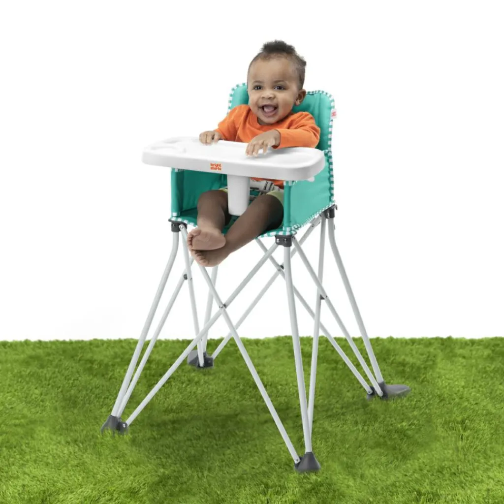 Discount Chaise haute ultra compacte Pop'N Dine Vert Chaise Haute