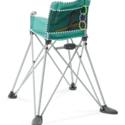 Discount Chaise haute ultra compacte Pop'N Dine Vert Chaise Haute