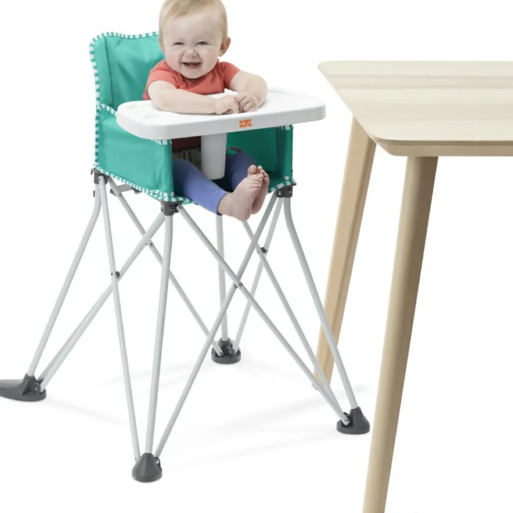 Discount Chaise haute ultra compacte Pop'N Dine Vert Chaise Haute