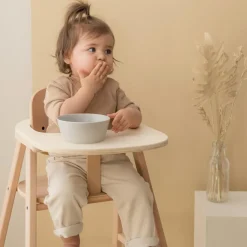 Nobodinoz Chaise haute évolutive en bois Growing green 3 en 1