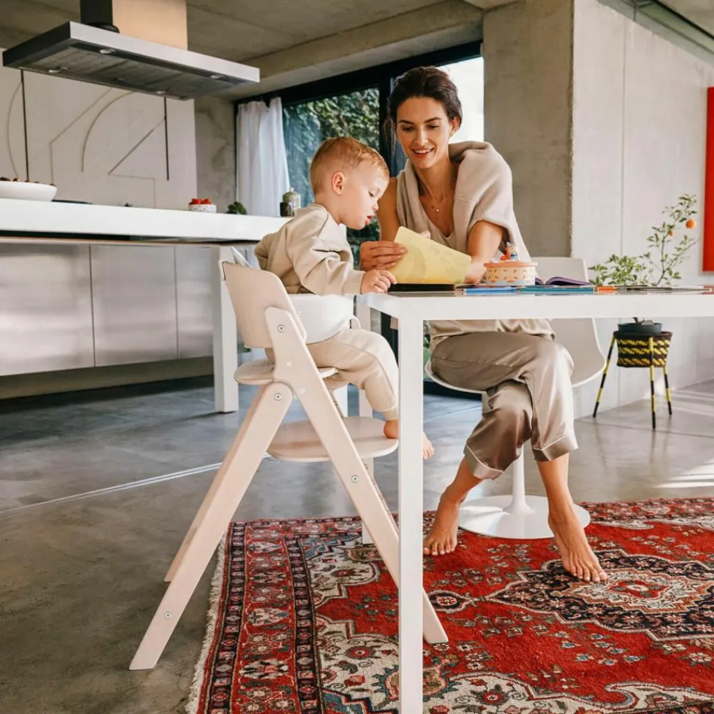 Cybex Chaise haute évolutive 4-en-1 Click&Fold All Natural Dark