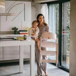 Cybex Chaise haute évolutive 4-en-1 Click&Fold All Natural Dark