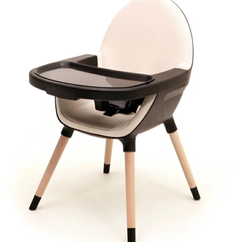 Outlet Chaise haute évolutive Essentiel plus noir et sable Chaise Haute