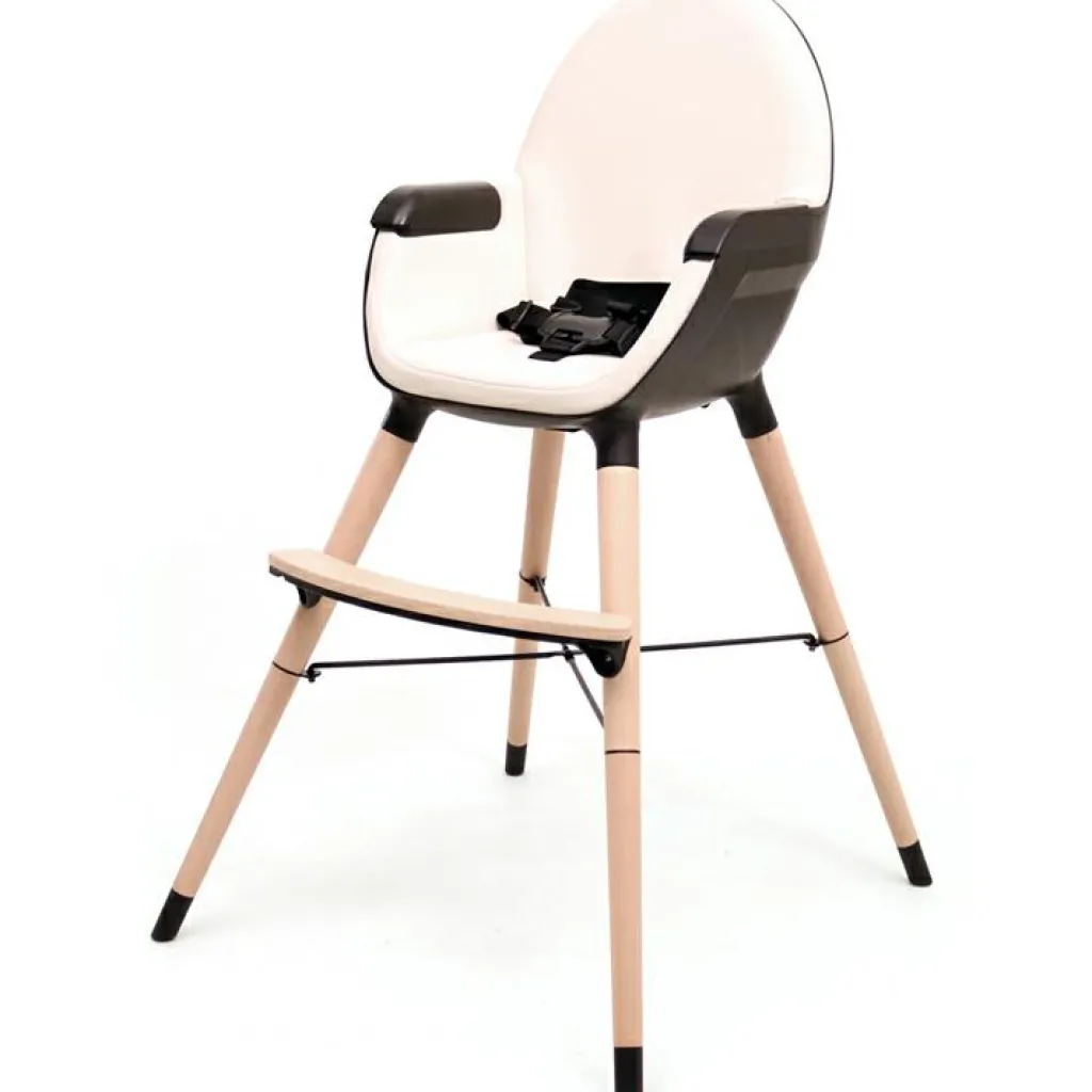 Outlet Chaise haute évolutive Essentiel plus noir et sable Chaise Haute