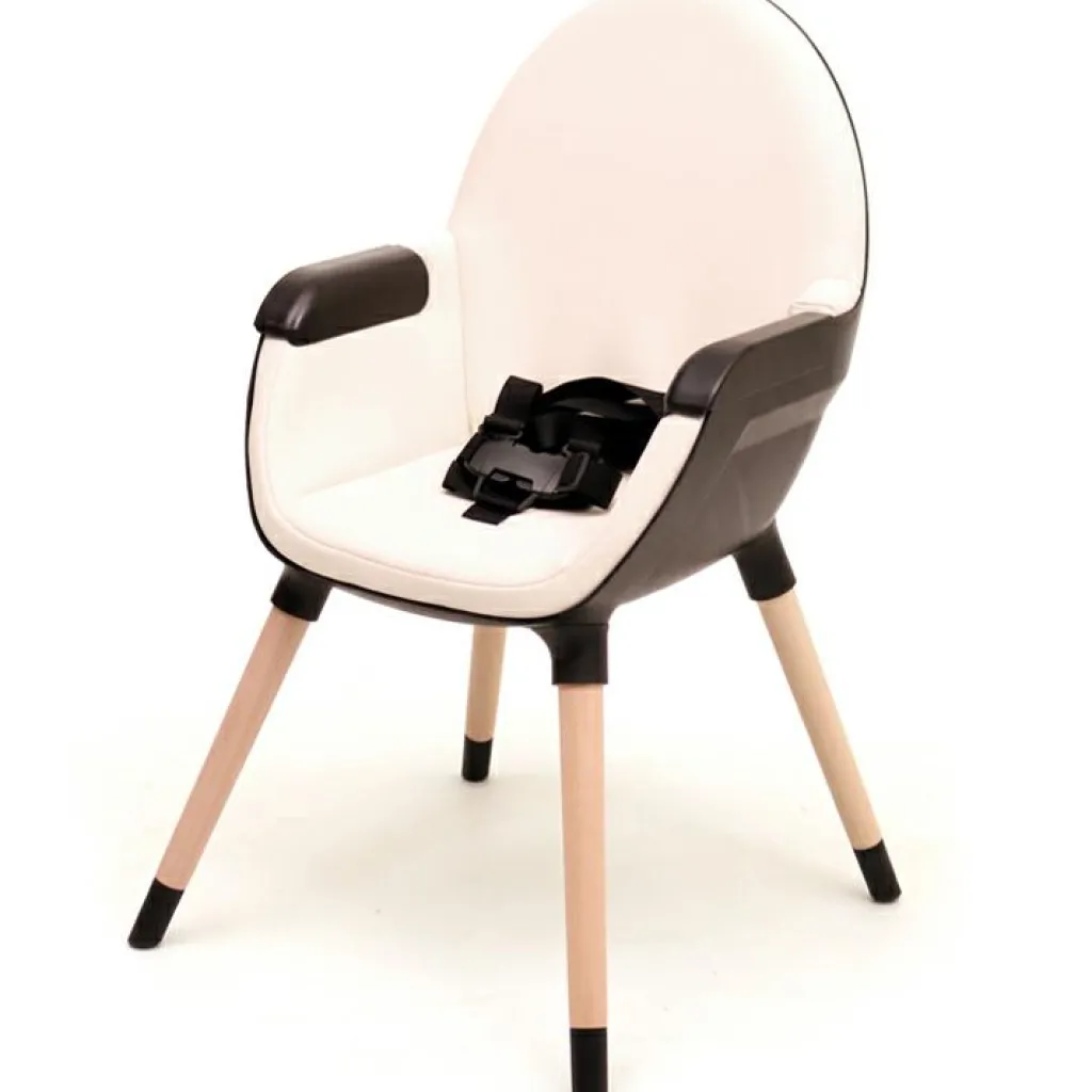 Outlet Chaise haute évolutive Essentiel plus noir et sable Chaise Haute