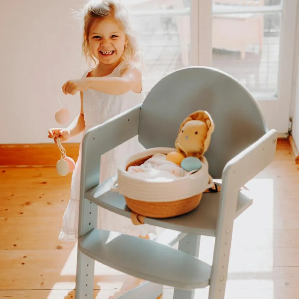 Geuther Chaise haute évolutive Filou vert mint