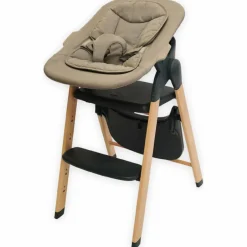 New Chaise haute évolutive Grow With Me gris Chaise Haute