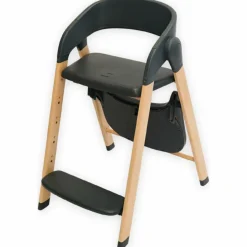 New Chaise haute évolutive Grow With Me gris Chaise Haute