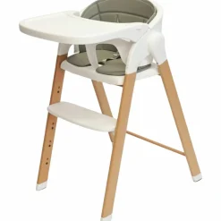 Bo Jungle Chaise haute évolutive Grow With Me Pure white