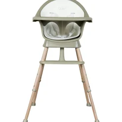 Quax Chaise haute évolutive Ultimo 3 Luxe Thym-Naturel