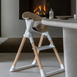 Clearance Chaise haute évolutive Viola Beige Chaise Haute