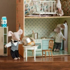 Chaise Souris dorée Accessoires Pour Univers De Jeu