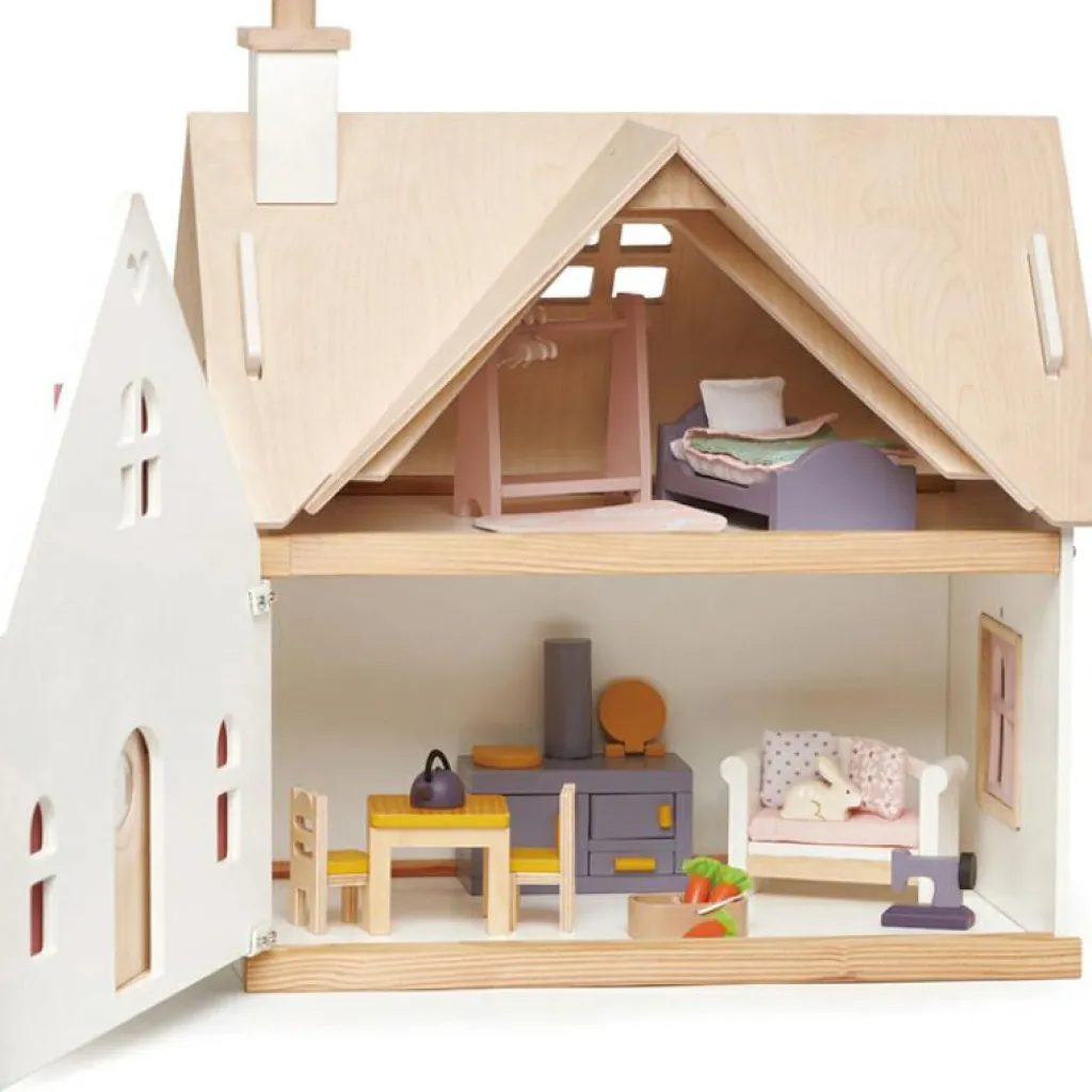 Tender Leaf Chalet de campagne en bois Cottontail