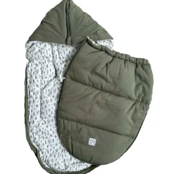 Kaiser Chancelière bébé jersey Hooded olive green