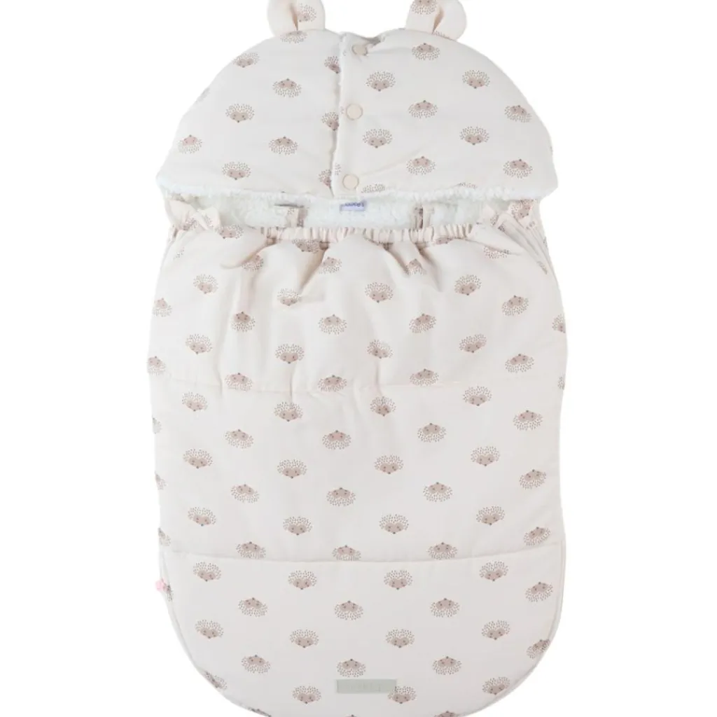 Noukie's Chancelière bébé powder rose Mix et Match (jusqu'à 4-5 mois)