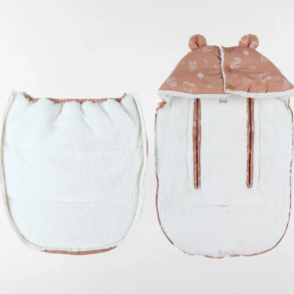 Noukie's Chancelière bébé sweet caramel Mix et Match (jusqu'à 4-5 mois)